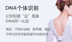 DNA个体识别